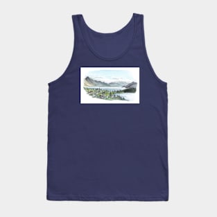 Lake Wakatipu from Kelvin Heights Tank Top